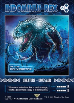 Polyraptor - Indominus Rex Secret Lair Drop - Jurassic World